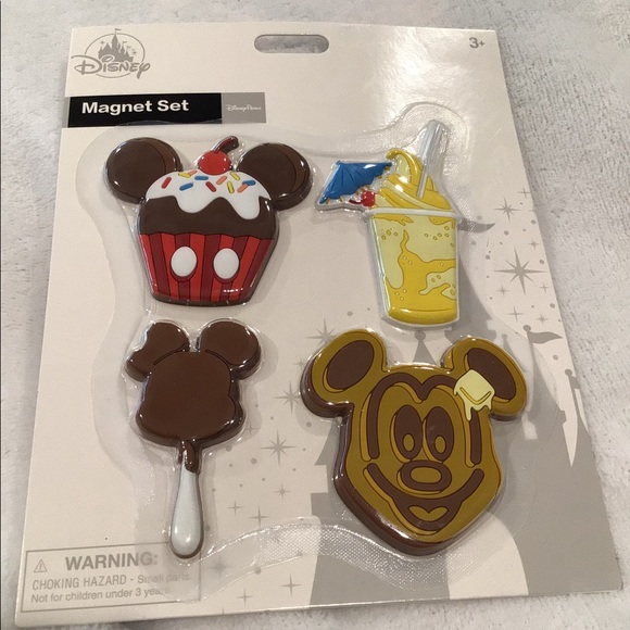 Disney Other - Disney Parks Mickey Sweet Treats Magnet Set